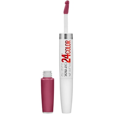 Maybelline SuperStay 24 2-Step Liquid Lipstick Makeup, Relentless Ruby