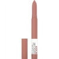 Maybelline SuperStay Ink Crayon Lipstick, Matte Longwear Lipstick Makeup, Talk The Talk, 0.04 oz.