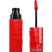 Maybelline Super Stay Vinyl Ink Longwear Liquid Lipstick, Red-Hot, 0.14 fl oz