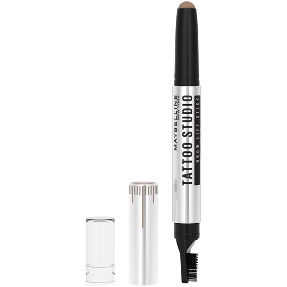 Maybelline Tattoo Studio Brow Lift Stick Sculpting Eyebrow Color, Blonde, 0.04 oz