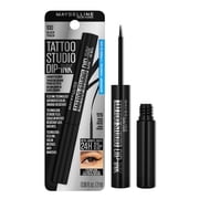 Maybelline Tattoo Studio Dip-Ink Liquid Eyeliner, Black Track, 0.06 fl oz