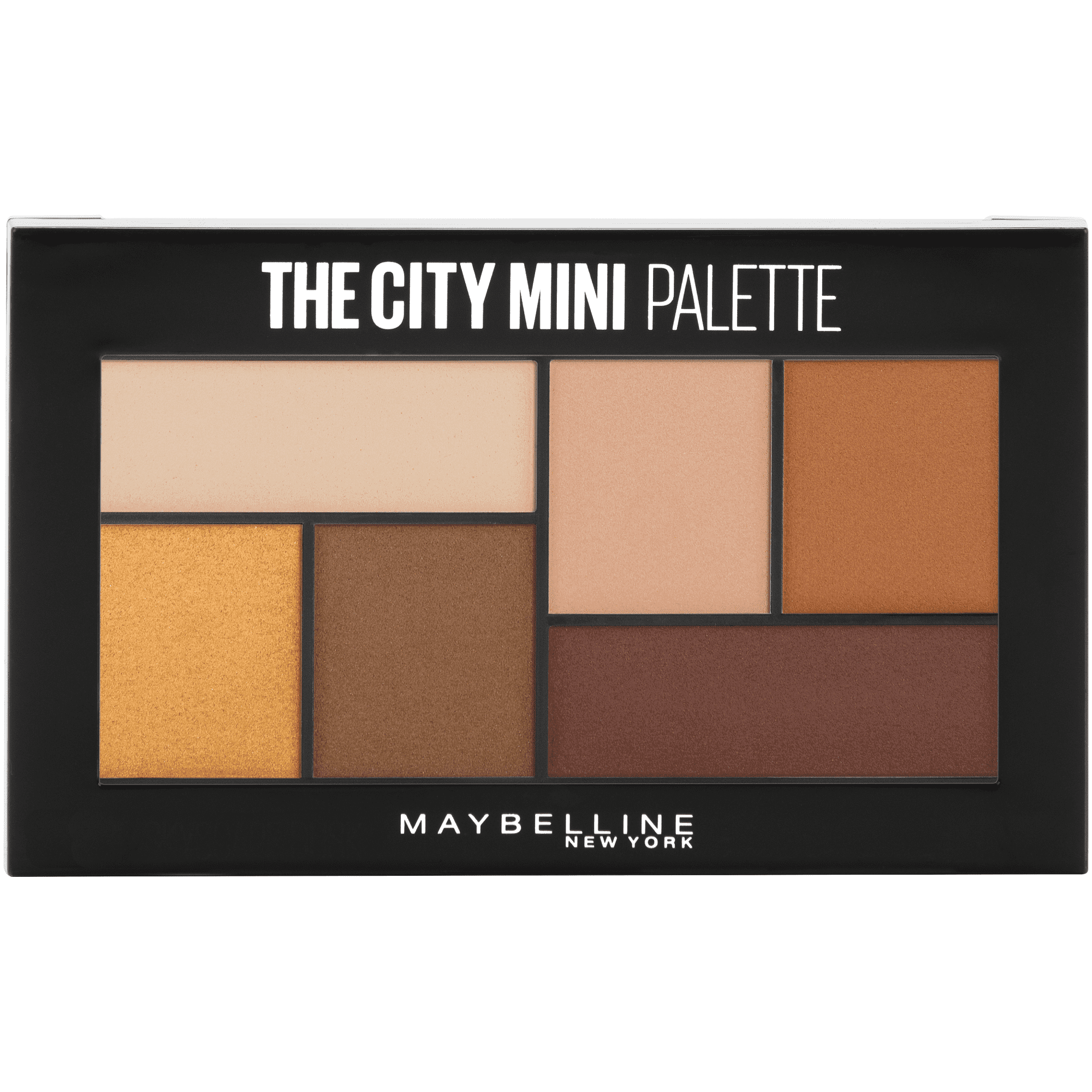 Mini City Eyeshadow The About Town Makeup, Palette Maybelline Matte