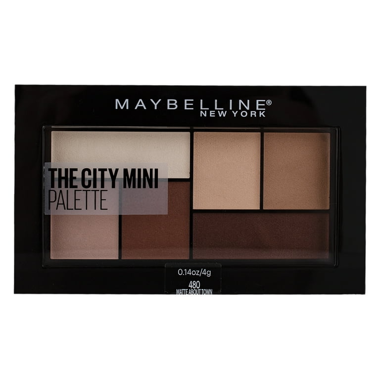 (Pack Maybelline 2) Makeup, The of City Palette Eyeshadow Matte Town, Mini oz About 0.14