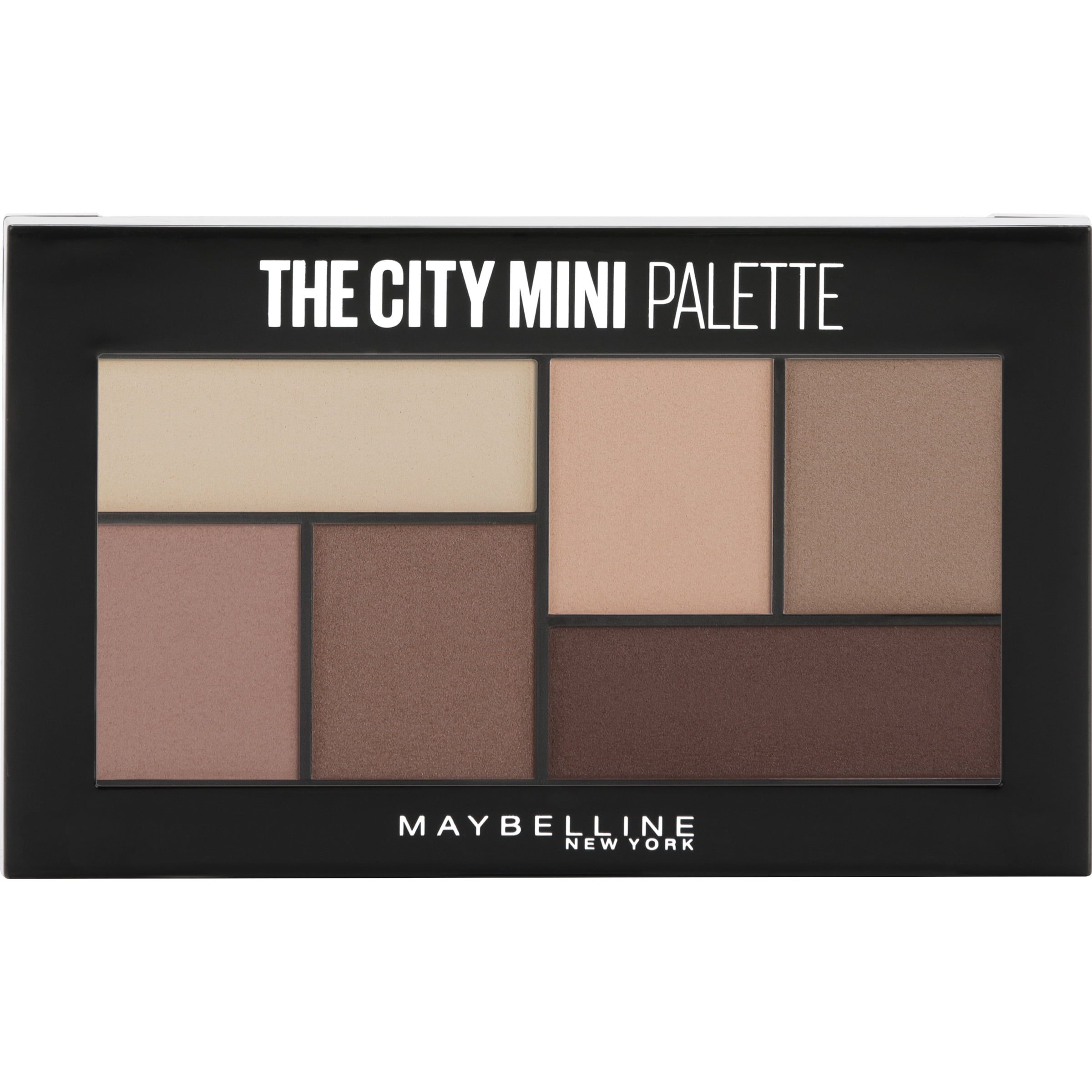 About Makeup, Maybelline Eyeshadow The Palette Matte Town City Mini