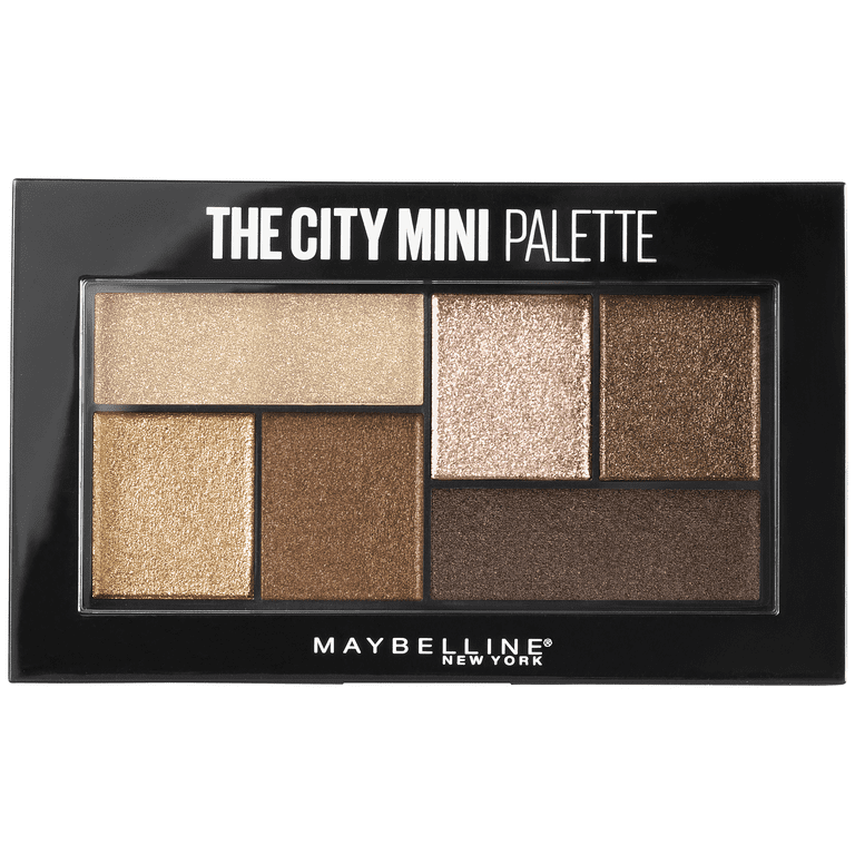 Eyeshadow Mini Maybelline Palette Bronzes The City Rooftop Makeup,
