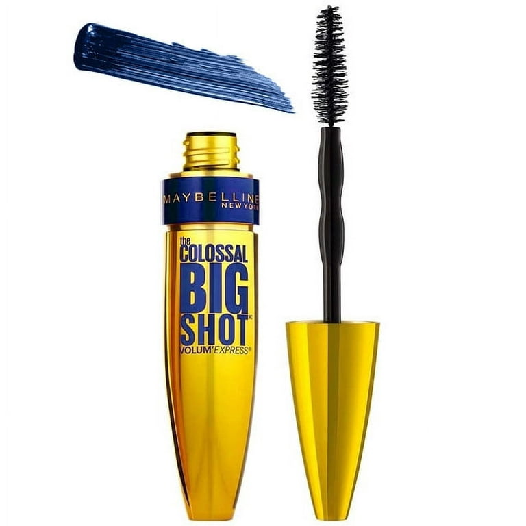 Maybelline The Colossal Big Shot Volum' Express Mascara - 229 Boomin' In  Blue (2-Pack)