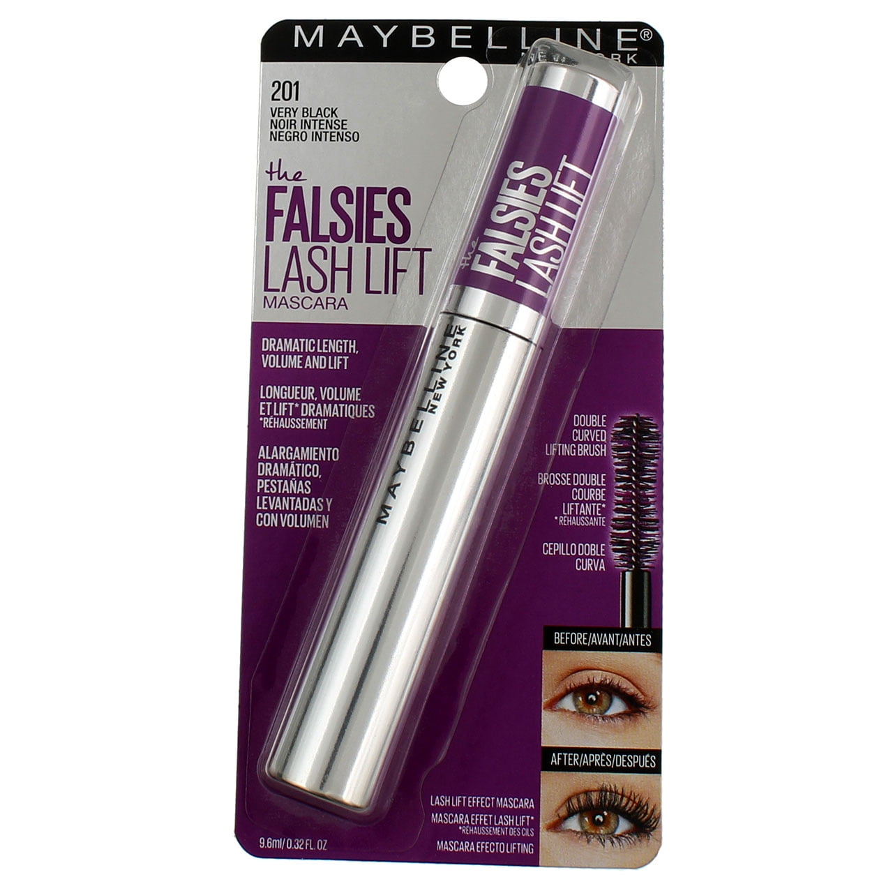 Maybelline The Falsies Lash Lift Mascara, Very 0.32 fl oz Walmart.com