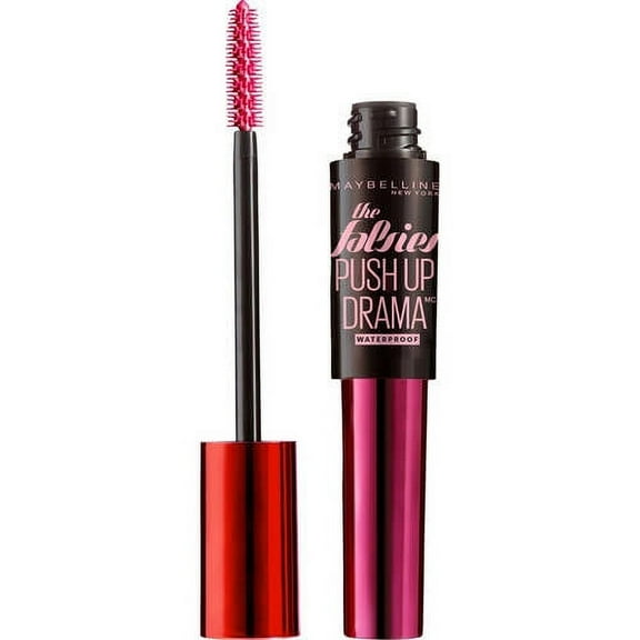 Maybelline The Falsies Push Up Drama Waterproof Mascara, Brownish Black