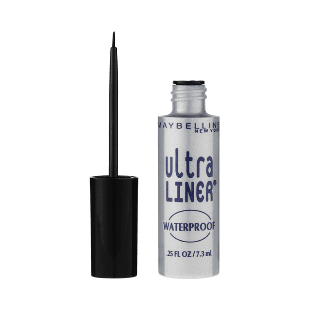 Maybelline Ultra Liner Waterproof Liquid Eyeliner, Black