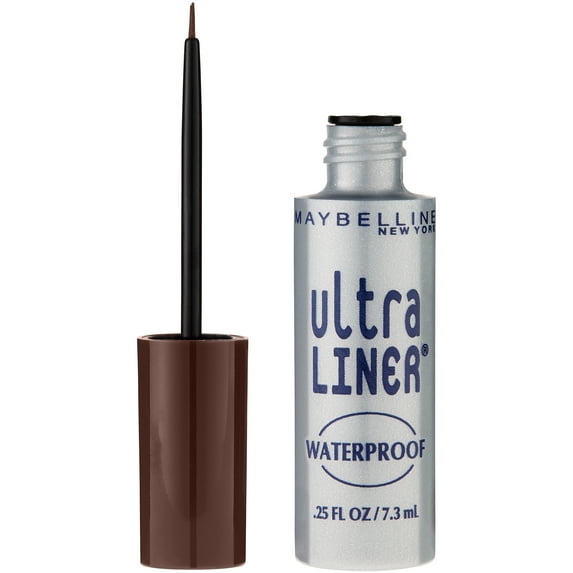 Maybelline Ultra Liner Waterproof Liquid Eyeliner, Dark Brown
