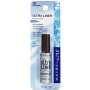 Maybelline Ultra Liner Waterproof Liquid Eyeliner, Dark Brown