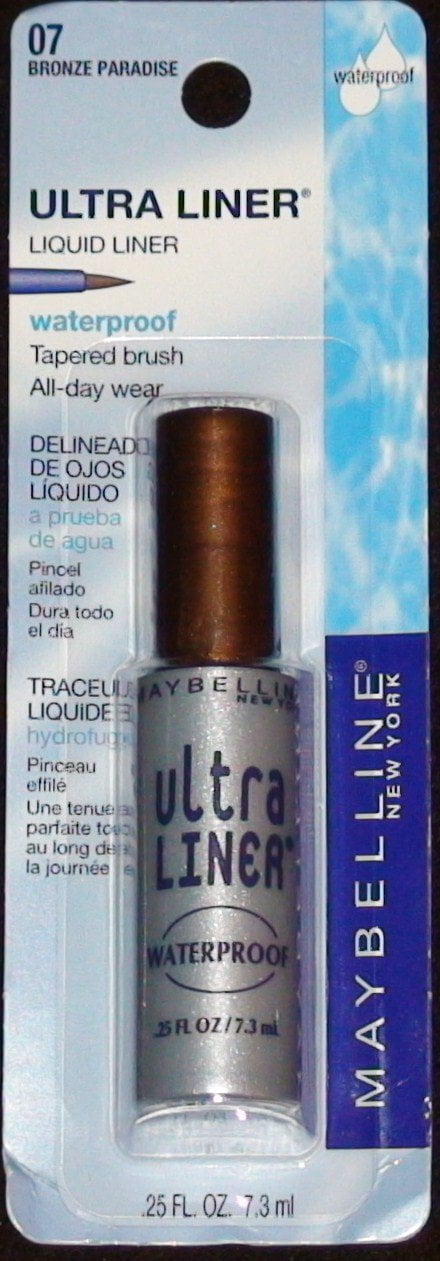 Maybelline Ultra Liquid Liner, Waterproof Bronze Paradise #07.