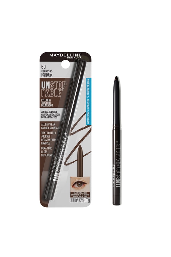 Unstoppable Eyeliner Pencil, Waterproof, Espresso, 0.01 oz