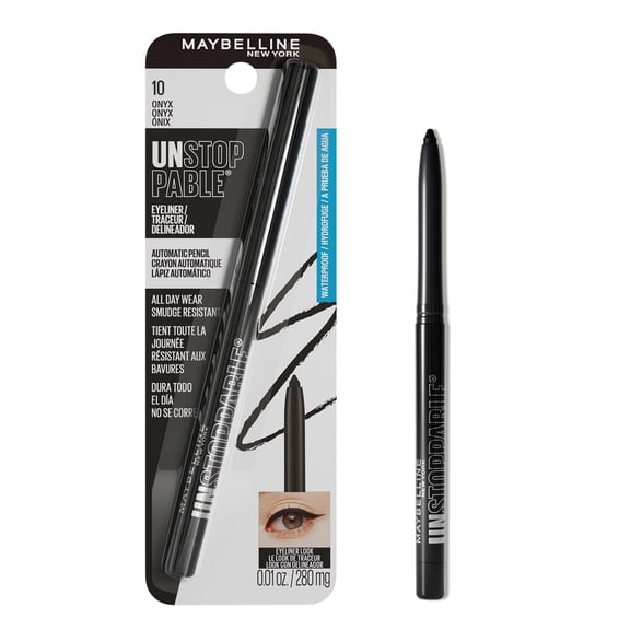 Maybelline Unstoppable Waterproof Eyeliner, Onyx