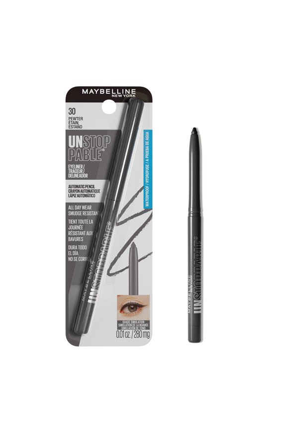 Unstoppable Waterproof Eyeliner, Pewter