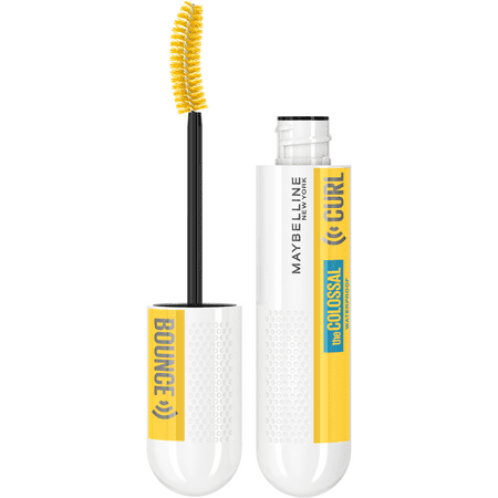 Maybelline Volum' Express Colossal Curl Bounce Waterproof Mascara Makeup, Brownish Black, 0.33 fl. oz.