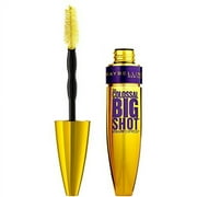 Maybelline Volum Express The Colossal Big Shot Washable Mascara, Blackest Black, 0.33 fl. oz.