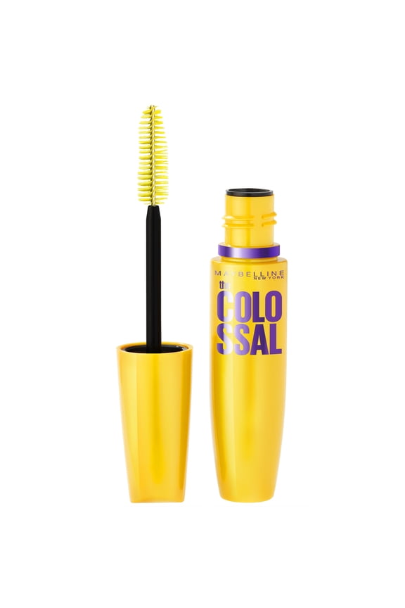 Volum' Express The Colossal Washable Mascara, Volumizing, Glam Black, 1 Ea