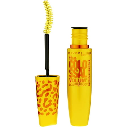 Maybelline VolumExpress The Colossal Cat Eyes Washable Mascara, Glam Black 0.31 fl oz