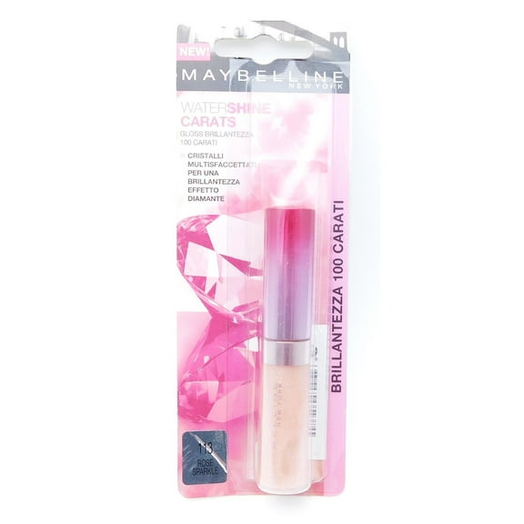 Maybelline WaterShine Carats 113 Rose Sparkle