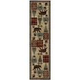 thumbnail image 1 of Mayberry Rugs American Destination Lodge Panel Rug 2'3"x7'7" 8' Runner, 1 of 2