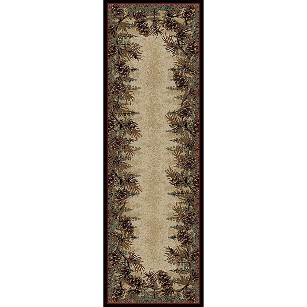 Mayberry Rug, American Destination Mount Le Conte Area Rug, Multi Color ...