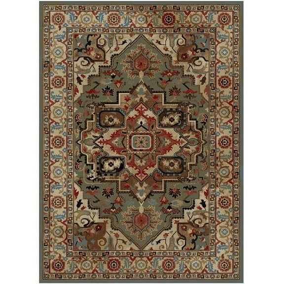 Mayberry Rug  2 ft. 3 in. x 7 ft. 7 in. Home Town Charisma Area Rug - Sage
