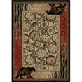 thumbnail image 1 of Mayberry Rug  2 x 3 ft. Wedge American Destination Red Creek Area Rug - Multi Color, 1 of 1