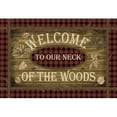 thumbnail image 1 of Mayberry Rug Cozy Cabin Neck of the Woods Accent Rug - 30"x46", 1 of 1
