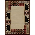 thumbnail image 1 of Mayberry Rug American Destination Edgewood Multi Area Rug 5'3"x7'3", 1 of 3