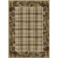 thumbnail image 1 of Mayberry Rug  5 ft. 3 in. x 7 ft. 3 in. American Destination Pembroke Plaid Area Rug - Multi Color, 1 of 1