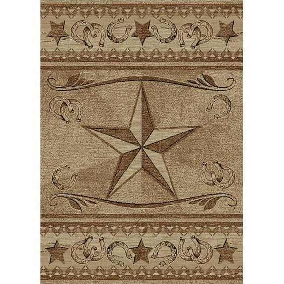Mayberry Rug 7 ft. 10 in. x 9 ft. 10 in. American Destination Abilene Area Rug - Antique