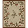 thumbnail image 1 of Mayberry Rug AD8041 5X8 5 ft. 3 in. x 7 ft. 3 in. American Destination Oak Mountain Area Rug, Beige, 1 of 5