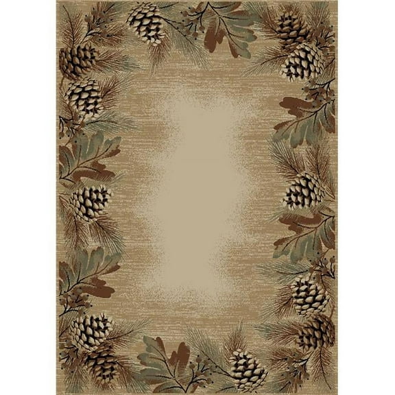Mayberry Rug AD8841 2X4 2 x 4 ft. American Destination Pembroke Pines Area Rug, Antique