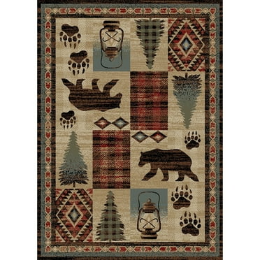 Mayberry Rug AD8871 2X4 2 x 4 ft. American Destination Cypress Creek Area Rug, Multi Color