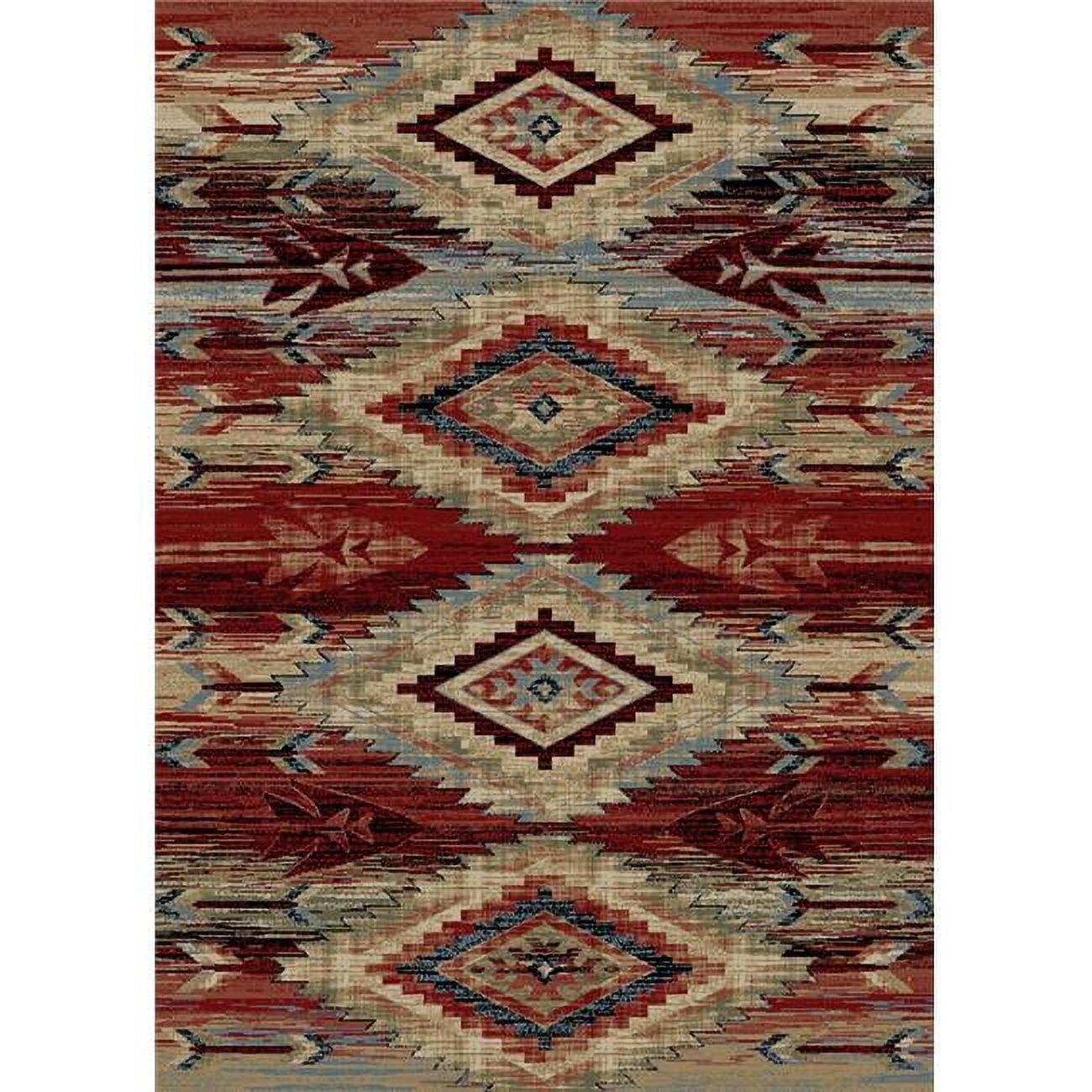 Mayberry Rug American Destination Broken Bow Southwest Lodge Area Rug ...