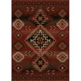 thumbnail image 1 of Mayberry Rug AD9450 5X8 5 ft. 3 in. x 7 ft. 3 in. American Destination Phoenix Area Rug, Red, 1 of 2