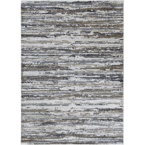 Mayberry Rug AU9801 5X8 5 ft. 3 in. x 7 ft. 3 in. Augusta Quest Area Rug, Multi Color
