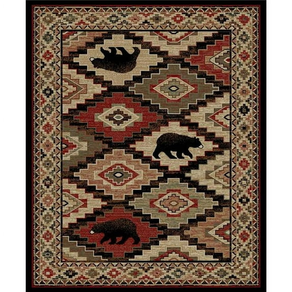 Mayberry Rug American Destination Boone Multi AD7793 Rectangle 5X8