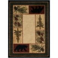 thumbnail image 1 of Mayberry Rug American Destination Cades Cove Lodge Area Rug 9'2"x12'6" 9' x 12' Rectangle, 1 of 5