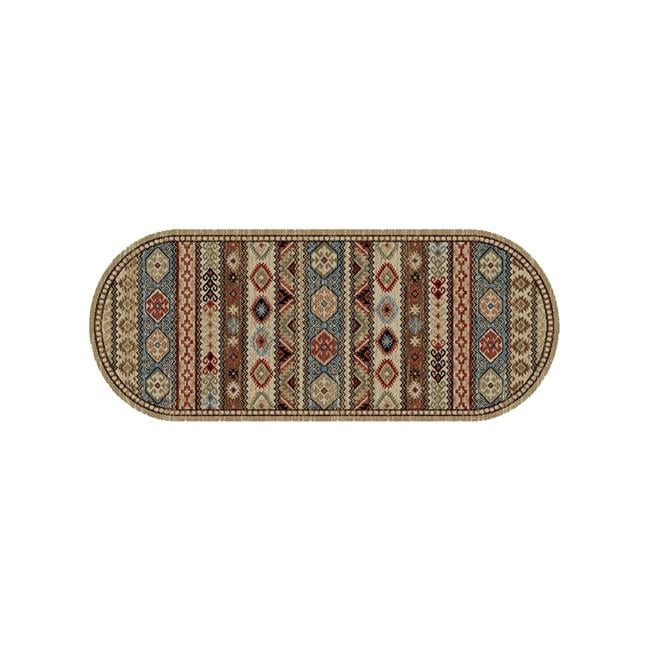 Mayberry Rug American Destination Chiseled Rock Multi Lodge Area Rug ...