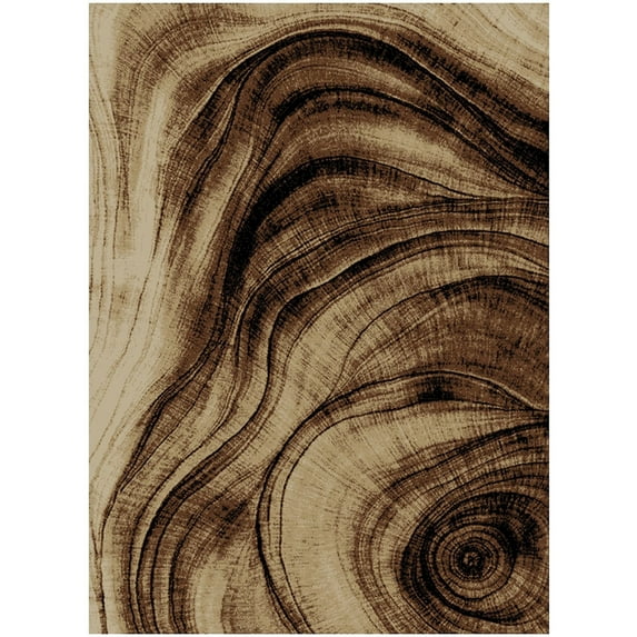 Mayberry Rug American Destination Flat Top Brown Lodge Area Rug 2' 3" x 3' 3" - Rectangle