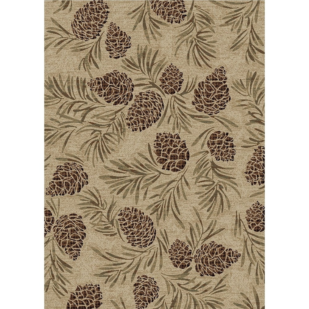 Mayberry Rug Tree Stump Mayberry Rug American Destination Pine Grove Antique Lodge Area Rug ...