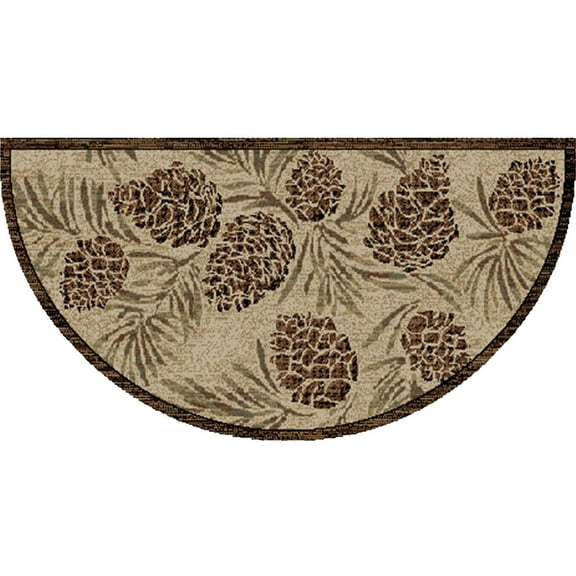 Mayberry Rug American Destination Pine Grove Antique Lodge Area Rug 2'x3'8" 2' x 3'