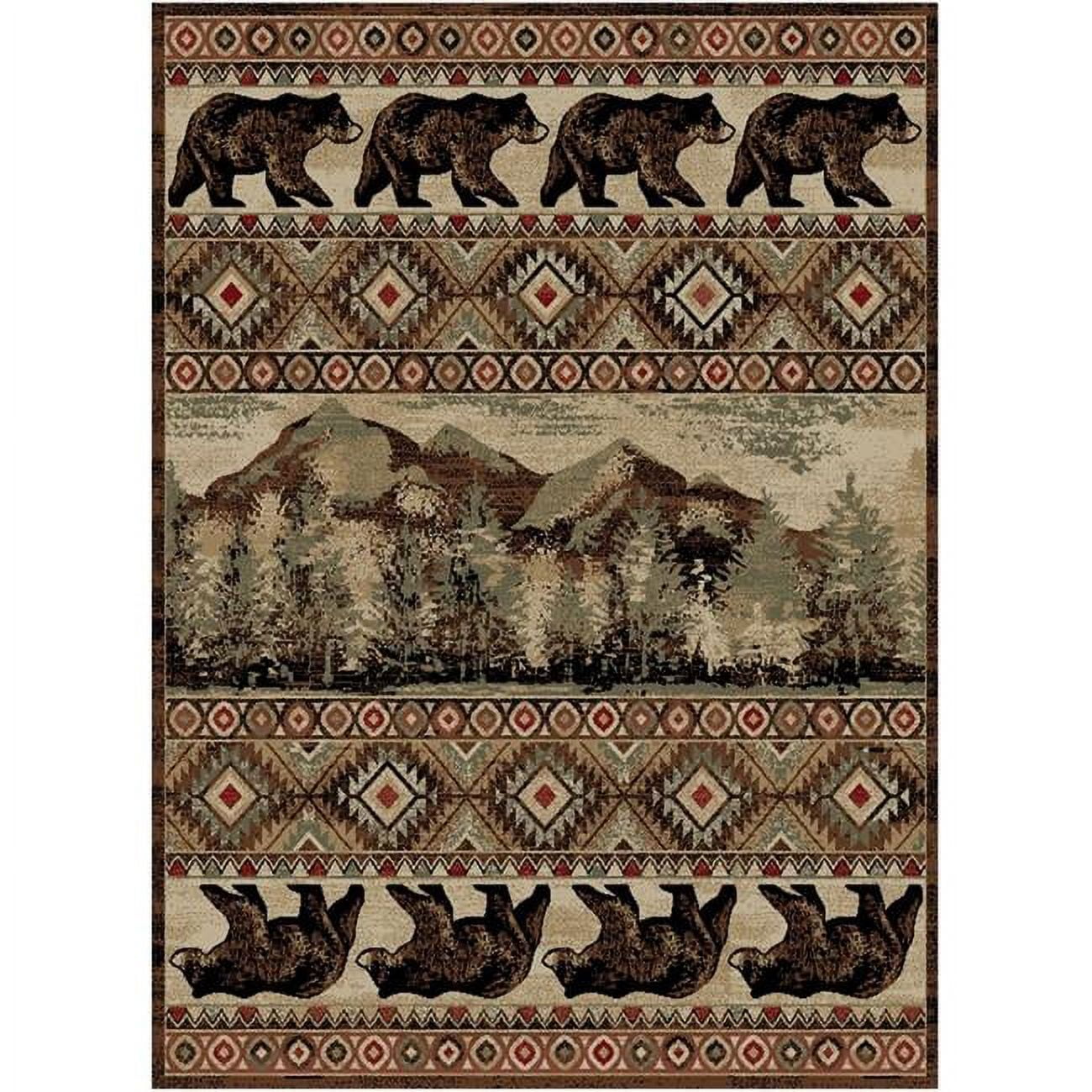 Mayberry Rug American Destination Sunset Gap Multi Lodge Area Rug 2'3 ...
