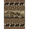 thumbnail image 1 of Mayberry Rug American Destination Sunset Gap Multi Lodge Area Rug 7'10"x9'10", 1 of 2