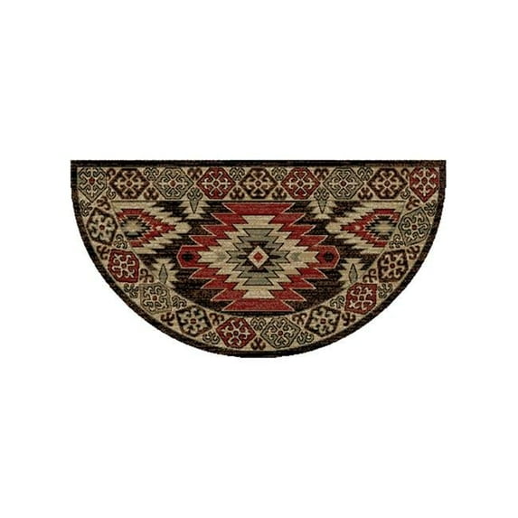 Mayberry Rug American Destination Twin Peaks Multi Lodge Area Rug - 2'x3'8"