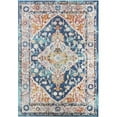 thumbnail image 1 of Mayberry Rug BC9056 8X10 7 ft. 10 in. x 9 ft. 10 in. Barcelona Isabella Area Rug, Blue, 1 of 1