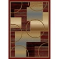 thumbnail image 1 of Mayberry Rug CT1014 8X10 7 ft. 10 in. x 9 ft. 10 in. City Contempo Area Rug, Red, 1 of 1