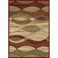 thumbnail image 1 of Mayberry Rug CT1104 5X8 5 ft. 3 in. x 7 ft. 3 in. City Surf Claret Area Rug, 1 of 1